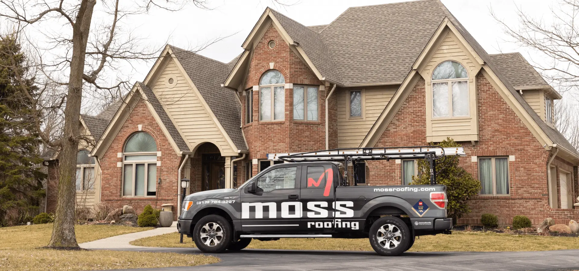 Homepage hero house